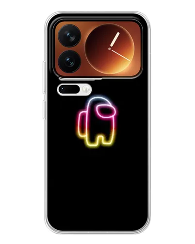 Чехол для Xiaomi 17 Pro с картинкой «Among Us градиент»