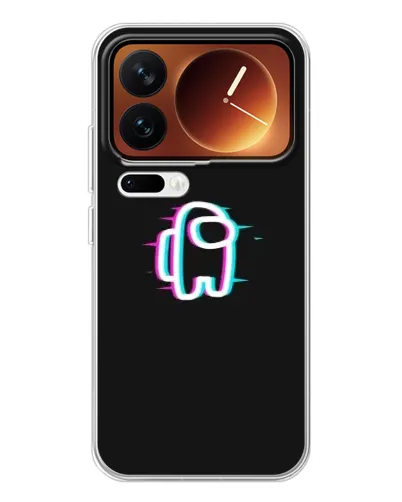 Чехол для Xiaomi 17 Pro с картинкой «Among Us неон»