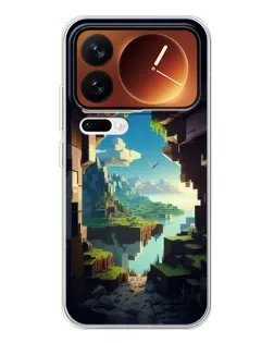 Чехол для Xiaomi 17 Pro с картинкой «Вид из пещеры»