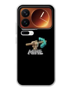 Чехол для Xiaomi 17 Pro с картинкой «Алмазная кирка»