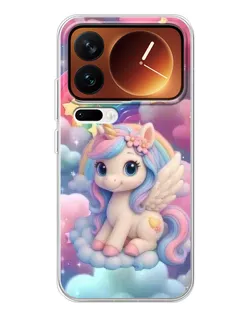 Чехол для Xiaomi 17 Pro с картинкой «Маленький единорог»