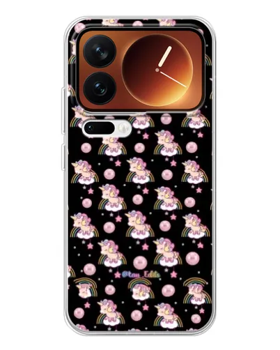 Чехол для Xiaomi 17 Pro с картинкой «Magic Unicorn паттерн»
