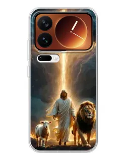 Чехол для Xiaomi 17 Pro с картинкой «Лев Иуды и Свет»