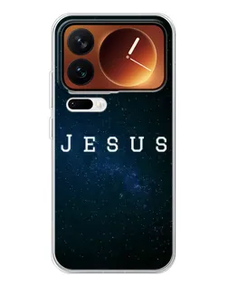 Чехол для Xiaomi 17 Pro с картинкой «Звездное небо Jesus»