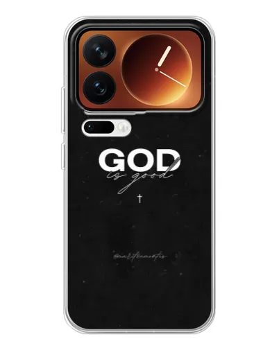 Чехол для Xiaomi 17 Pro с картинкой «GOD — Бог над всем» Чехол для Xiaomi 17 Pro с картинкой «GOD — Бог над всем»