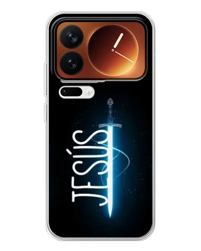 Чехол для Xiaomi 17 Pro с картинкой «Меч Духа Jesus» Чехол для Xiaomi 17 Pro с картинкой «Меч Духа Jesus»