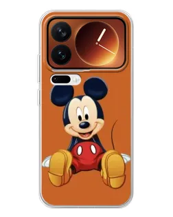 Чехол для Xiaomi 17 Pro с картинкой «Микки отдыхает»