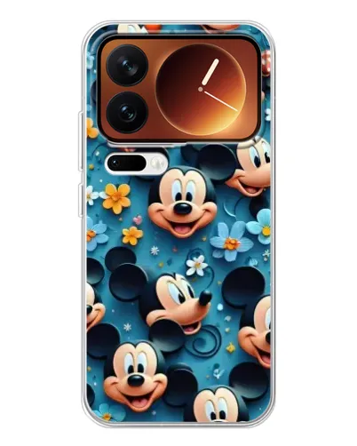 Чехол для Xiaomi 17 Pro с картинкой «Паттерн Микки и Минни» Чехол для Xiaomi 17 Pro с картинкой «Паттерн Микки и Минни»