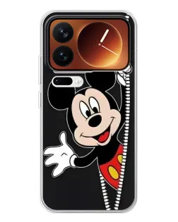 Чехол для Xiaomi 17 Pro с картинкой «Микки раздвигает стены»