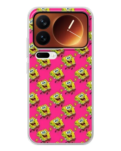 Чехол для Xiaomi 17 Pro с картинкой «Розовый паттерн» Чехол для Xiaomi 17 Pro с картинкой «Розовый паттерн»