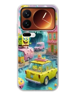 Чехол для Xiaomi 17 Pro с картинкой «Монстр-трак приключения»