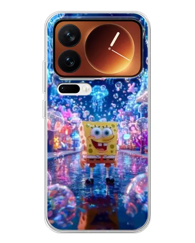 Чехол для Xiaomi 17 Pro с картинкой «Неоновый океан» Чехол для Xiaomi 17 Pro с картинкой «Неоновый океан»