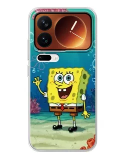 Чехол для Xiaomi 17 Pro с картинкой «Подводный привет»