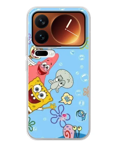 Чехол для Xiaomi 17 Pro с картинкой «Веселые пузырьки» Чехол для Xiaomi 17 Pro с картинкой «Веселые пузырьки»