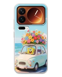 Чехол для Xiaomi 17 Pro с картинкой «Автомобильное путешествие»