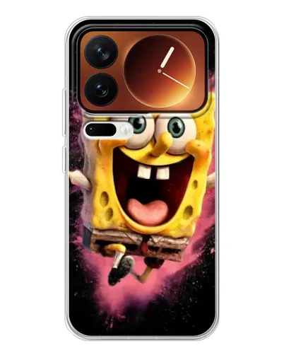 Чехол для Xiaomi 17 Pro с картинкой «Взрывной Спанч Боб» Чехол для Xiaomi 17 Pro с картинкой «Взрывной Спанч Боб»