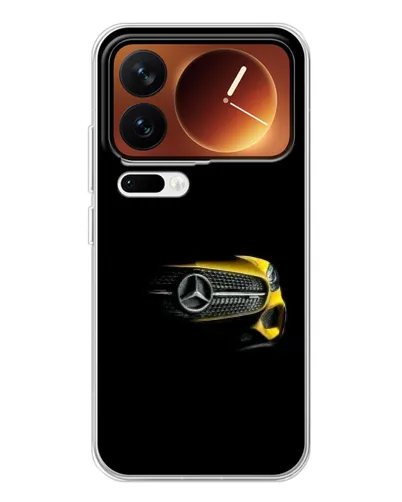 Чехол для Xiaomi 17 Pro с картинкой «Mercedes — ретро стиль»