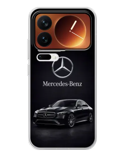 Чехол для Xiaomi 17 Pro с картинкой «Mercedes — решетка радиатора»