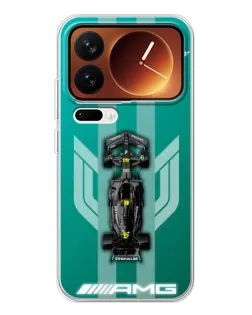 Чехол для Xiaomi 17 Pro с картинкой «Mercedes AMG Petronas»