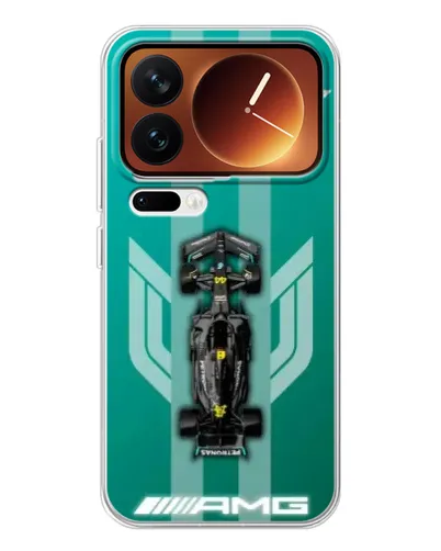 Чехол для Xiaomi 17 Pro с картинкой «Mercedes AMG Petronas»