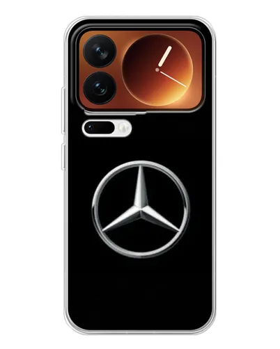 Чехол для Xiaomi 17 Pro с картинкой «Mercedes классический лого»