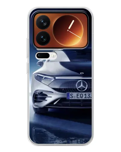 Чехол для Xiaomi 17 Pro с картинкой «Mercedes EQ — будущее»