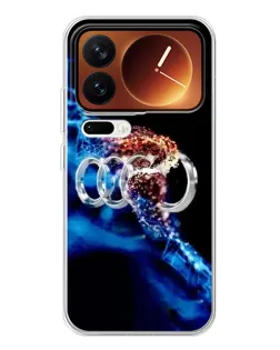 Чехол для Xiaomi 17 Pro с картинкой «Энергия лого Audi»