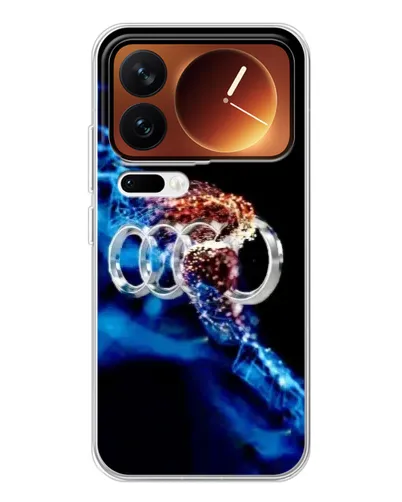 Чехол для Xiaomi 17 Pro с картинкой «Энергия лого Audi»