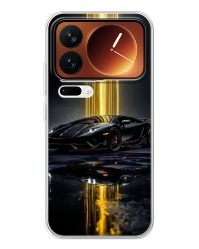 Чехол для Xiaomi 17 Pro с картинкой «Ночной Lamborghini драйв» Чехол для Xiaomi 17 Pro с картинкой «Ночной Lamborghini драйв»