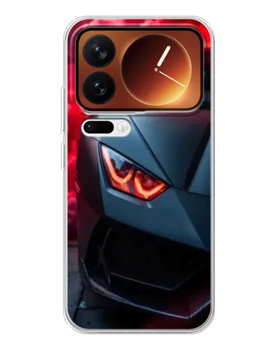 Чехол для Xiaomi 17 Pro с картинкой «Lamborghini красное сияние» Чехол для Xiaomi 17 Pro с картинкой «Lamborghini красное сияние»