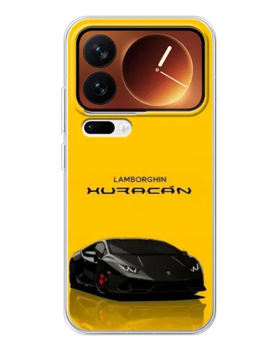 Чехол для Xiaomi 17 Pro с картинкой «Lamborghini Huracan черный» Чехол для Xiaomi 17 Pro с картинкой «Lamborghini Huracan черный»