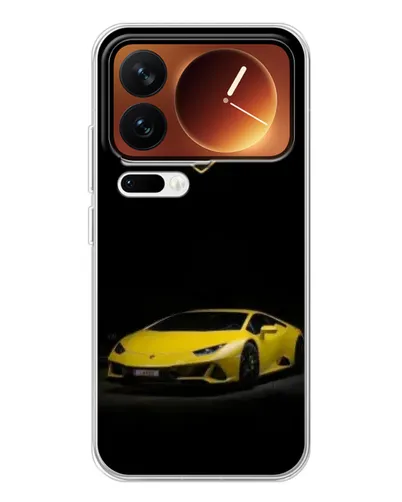 Чехол для Xiaomi 17 Pro с картинкой «Lamborghini желтый акцент» Чехол для Xiaomi 17 Pro с картинкой «Lamborghini желтый акцент»