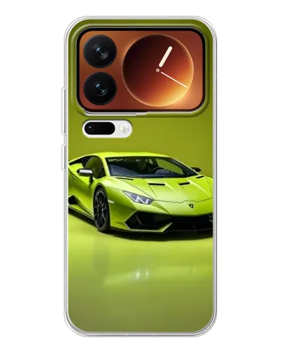 Чехол для Xiaomi 17 Pro с картинкой «Салатовый Lamborghini Huracan» Чехол для Xiaomi 17 Pro с картинкой «Салатовый Lamborghini Huracan»