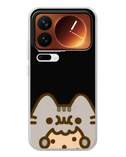 Чехол для Xiaomi 17 Pro с картинкой «Пушин на черном»