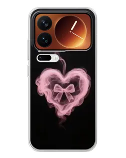 Чехол для Xiaomi 17 Pro с картинкой «Дымчатое сердце»