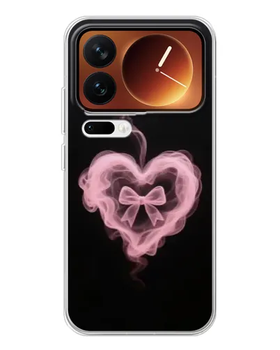 Чехол для Xiaomi 17 Pro с картинкой «Дымчатое сердце»