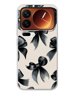 Чехол для Xiaomi 17 Pro с картинкой «Банты Coquette»