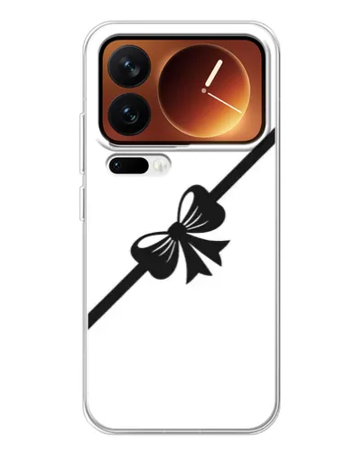 Чехол для Xiaomi 17 Pro с картинкой «Диагональный бант»