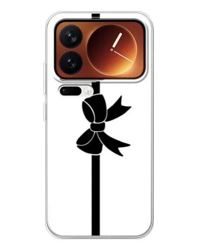 Чехол для Xiaomi 17 Pro с картинкой «Вертикальный бант»