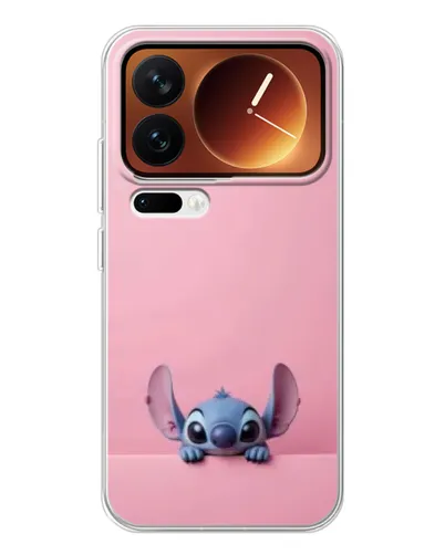 Чехол для Xiaomi 17 Pro с картинкой «Stitch выглядывает»