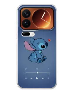 Чехол для Xiaomi 17 Pro с картинкой «Музыкальный Stitch»