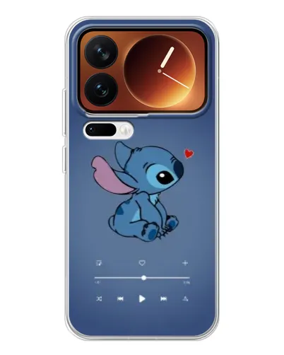 Чехол для Xiaomi 17 Pro с картинкой «Музыкальный Stitch»