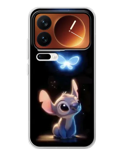 Чехол для Xiaomi 17 Pro с картинкой «Сияющий Стич»