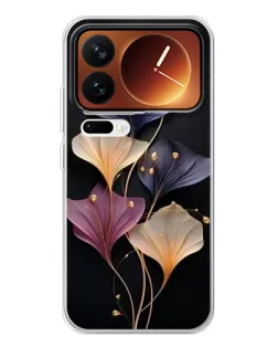 Чохол для Xiaomi 17 Pro з картинкою «Лілові квіти грації»