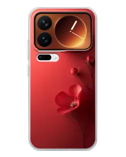 Чохол для Xiaomi 17 Pro з картинкою «Макові суцвіття»