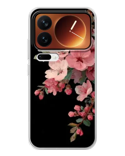Чохол для Xiaomi 17 Pro з картинкою «Рожева гілка сакури»