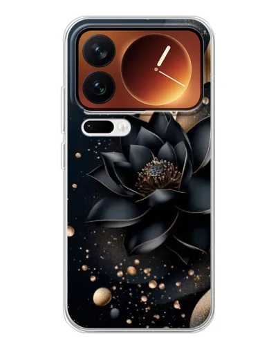 Чохол для Xiaomi 17 Pro з картинкою «Чорний лотос»