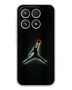 Чехол для Xiaomi 17 с картинкой «Jordan Gradient Logo»