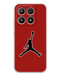 Чехол для Xiaomi 17 с картинкой «Jordan Red Back»