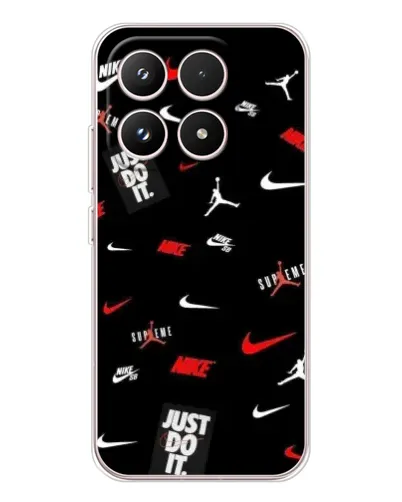 Чехол для Xiaomi 17 с картинкой «Nike Mix Pattern»